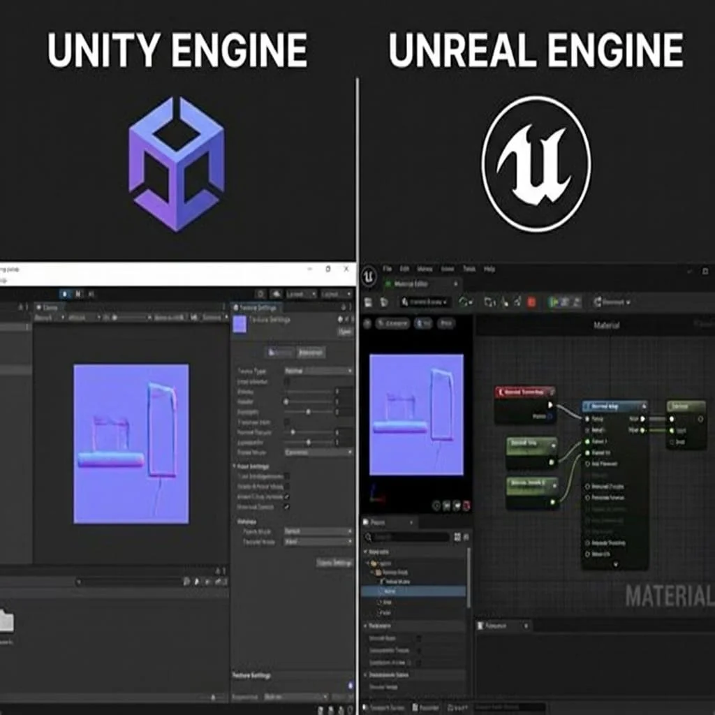 Optimizing Normal Maps for Unity and Unreal Engine