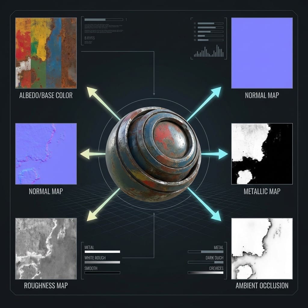 Integrating Normal Maps into PBR Workflows